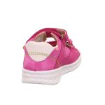 Superfit Lagoon pink 2 tépőzáras velúr-nubuk bőr kislány gyerekszandál (1-000510-5520)