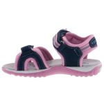 SIESTA-RICHTER 2 tépőzáras sötétkék/rózsaszín fényvisszaverős sport gyerek szandál