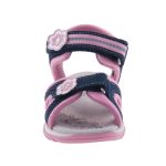 SIESTA-RICHTER 2 tépőzáras sötétkék/rózsaszín fényvisszaverős sport gyerek szandál