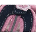 SIESTA-RICHTER 2 tépőzáras sötétkék/rózsaszín fényvisszaverős sport gyerek szandál