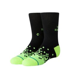 STANCE YOU HAVE BEEN HACKED fekete/neon zokni STANCE YOU HAVE BEEN HACKED fekete/neon zokni