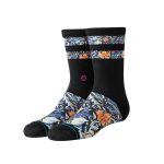 STANCE ZOE KIDS fekete/színes VIRÁGOS zokni