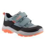 Superfit Jupiter zöld-fekete-narancssárga 2 tépőzáras textil gore-tex (vízálló) kisfiú gyerekcipő