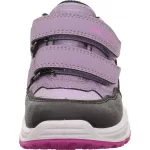 Superfit Jupiter lila-fekete 2 tépőzáras textil gore-tex (vízálló) kislány gyerekcipő