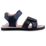 Színhibás SIESTA-RICHTER 2 tépős sötétkék metál flitteres lányka szandál