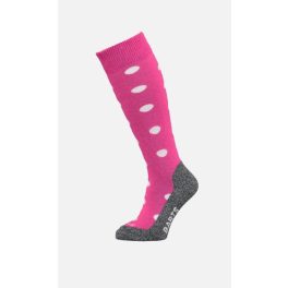 BARTS SKISOCK POLKA DOTS málna/fehér pöttyös mintás sízokni   BARTS SKISOCK POLKA DOTS málna/fehér pöttyös mintás sízokni