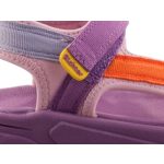 Siesta-Richter 2 tépőzáras lila-rózsaszín-sárga lány textil szandál