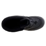 GEOX OVERLAND fekete/ezüst AMPHIBIOX VÍZÁLLÓ lélegző talpú összehúzós hótaposó csizma