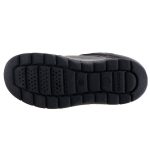 GEOX OVERLAND fekete/ezüst AMPHIBIOX VÍZÁLLÓ lélegző talpú összehúzós hótaposó csizma