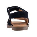 SIESTA-RICHTER 2 tépőzáras sötétkék virágos velúrbőr gyerek szandál