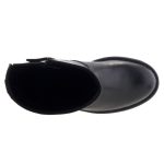 GEOX SOFIA fekete matt AMPHIBIOX VÍZÁLLÓ cipzáras lélegző csizma