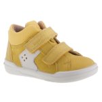 Superfit Superfree sárga 2 tépőzáras nubuk bőr bare fit unisex gyerekcipő (kislány és kisfiú)