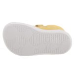 Superfit Superfree sárga 2 tépőzáras nubuk bőr bare fit unisex gyerekcipő (kislány és kisfiú)