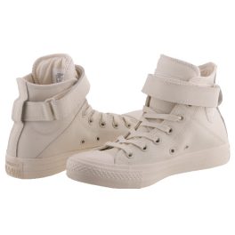 CONVERSE CHUCK TAYLOR ALL STAR BREA LEATHER vaj bőr magasszárú cipő   CONVERSE CHUCK TAYLOR ALL STAR BREA LEATHER vaj bőr magasszárú cipő