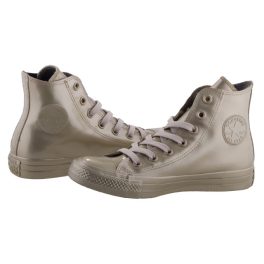 CONVERSE CHUCK TAYLOR ALL STAR METALLIC RUBBER bézs magasszárú fűzős cipő   CONVERSE CHUCK TAYLOR ALL STAR METALLIC RUBBER bézs magasszárú fűzős cipő