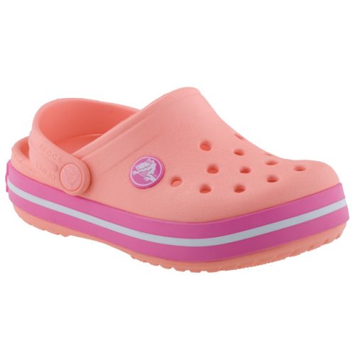 CROCS CROCBAND KIDS sárgadinnye/rózsa gyerek papucs