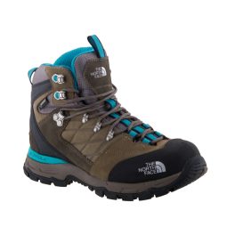 THE NORTH FACE VERBER HIKE GTX VÍZÁLLÓ khakizöld/fekete fűzős magasszárú túracipő   THE NORTH FACE VERBER HIKE GTX VÍZÁLLÓ khakizöld/fekete fűzős magasszárú túracipő