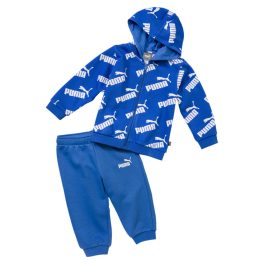 PUMA MINICATS tengerkék fiú melegítő szett PUMA MINICATS tengerkék fiú melegítő szett