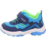 Superfit Jupiter kék-zöld tépőzáras-gumifűzős textil gore-tex (vízálló) kisfiú gyerekcipő