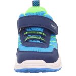 Superfit Jupiter kék-zöld tépőzáras-gumifűzős textil gore-tex (vízálló) kisfiú gyerekcipő