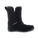 Columbia Youth Minx Slip III fekete cipzáras vízálló thermo béléses női téli csizma