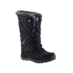 COLUMBIA MINX MID fekete/türkiz fűzős OMNI-HEAT BUNDÁS VÍZÁLLÓ MAGASSZÁRÚ csizma