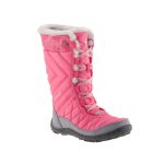 COLUMBIA MINX MID rózsaszín fűzős OMNI-HEAT BUNDÁS VÍZÁLLÓ MAGASSZÁRÚ csizma