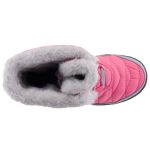 COLUMBIA MINX MID rózsaszín fűzős OMNI-HEAT BUNDÁS VÍZÁLLÓ MAGASSZÁRÚ csizma