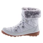 COLUMBIA HEAVENLY SHORTY ezüstszürke fűzős OMNI-HEAT HŐFÓLIÁS VÍZÁLLÓ félcsizma