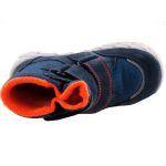 SUPERFIT 2 tépős GTX VÍZÁLLÓ sötétkék/narancs téli hótaposó