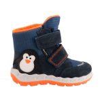 SUPERFIT 2 tépős GTX VÍZÁLLÓ sötétkék/narancs téli hótaposó