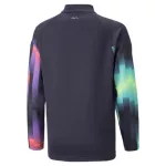 Puma Neymar Jr 24/7 Training Top Jr Parisian sötétkék-színes elől cipzáras gyermek melegítő 