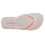 ONEILL MOYA STRAP fehér/narancs ujjközepes strandpapucs