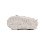 D.D.Step krémszínű 2 tépőzáras elefántos orrvédős bőr gyerekcipő 