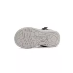 D.D.Step szürke-kék halacskás tépőzáras-összehúzós Quick dry (gyorsan száradó) textil kisfiú gyerekszandál (G065-61161B)