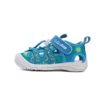 D.D.Step kék halacskás tépőzáras-összehúzós Quick dry (gyorsan száradó) textil kisfiú gyerekszandál (G065-61161)