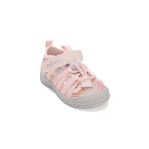 D.D.Step rózsaszín csillámos tépőzáras-összehúzós Quick dry (gyorsan száradó) textil kislány gyerekszandál (G065-61620AM)