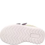 Superfit Sport7 Mini lila-rózsaszín-színes 2 tépőzáras textil kislány gyerekcipő (1-006183-8500)