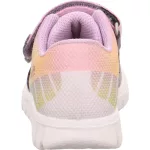 Superfit Sport7 Mini lila-rózsaszín-színes 2 tépőzáras textil kislány gyerekcipő (1-006183-8500)