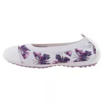 GEOX PIUMA BALLERINA fehér/lila PILLANGÓS gumis balerina cipő