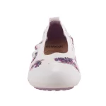 GEOX PIUMA BALLERINA fehér/lila PILLANGÓS gumis balerina cipő