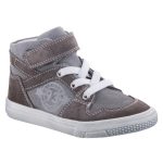 SZÍNHIBÁS Siesta-Richter barna-drapp FitMI talpbetétes tépőzáras-gumis magasszárú cipő