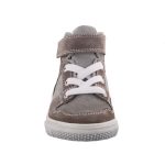 SZÍNHIBÁS Siesta-Richter barna-drapp FitMI talpbetétes tépőzáras-gumis magasszárú cipő