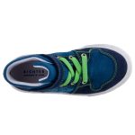 Siesta-Richter sötétkék-zöld fűzős FitMI talpbetétes tépőzáras-gumis magasszárú cipő