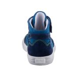 Siesta-Richter sötétkék-zöld fűzős FitMI talpbetétes tépőzáras-gumis magasszárú cipő