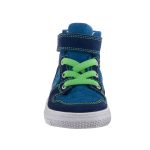 Siesta-Richter sötétkék-zöld fűzős FitMI talpbetétes tépőzáras-gumis magasszárú cipő