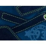 Siesta-Richter sötétkék-zöld fűzős FitMI talpbetétes tépőzáras-gumis magasszárú cipő