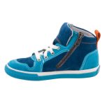 SIESTA-RICHTER cipzáras fűzős türkizkék/kék cipő