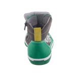 SIESTA-RICHTER cipzáras fűzős zöld/szürke cipő