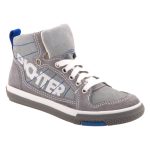 SIESTA-RICHTER cipzáras fűzős szürke/kék cipő